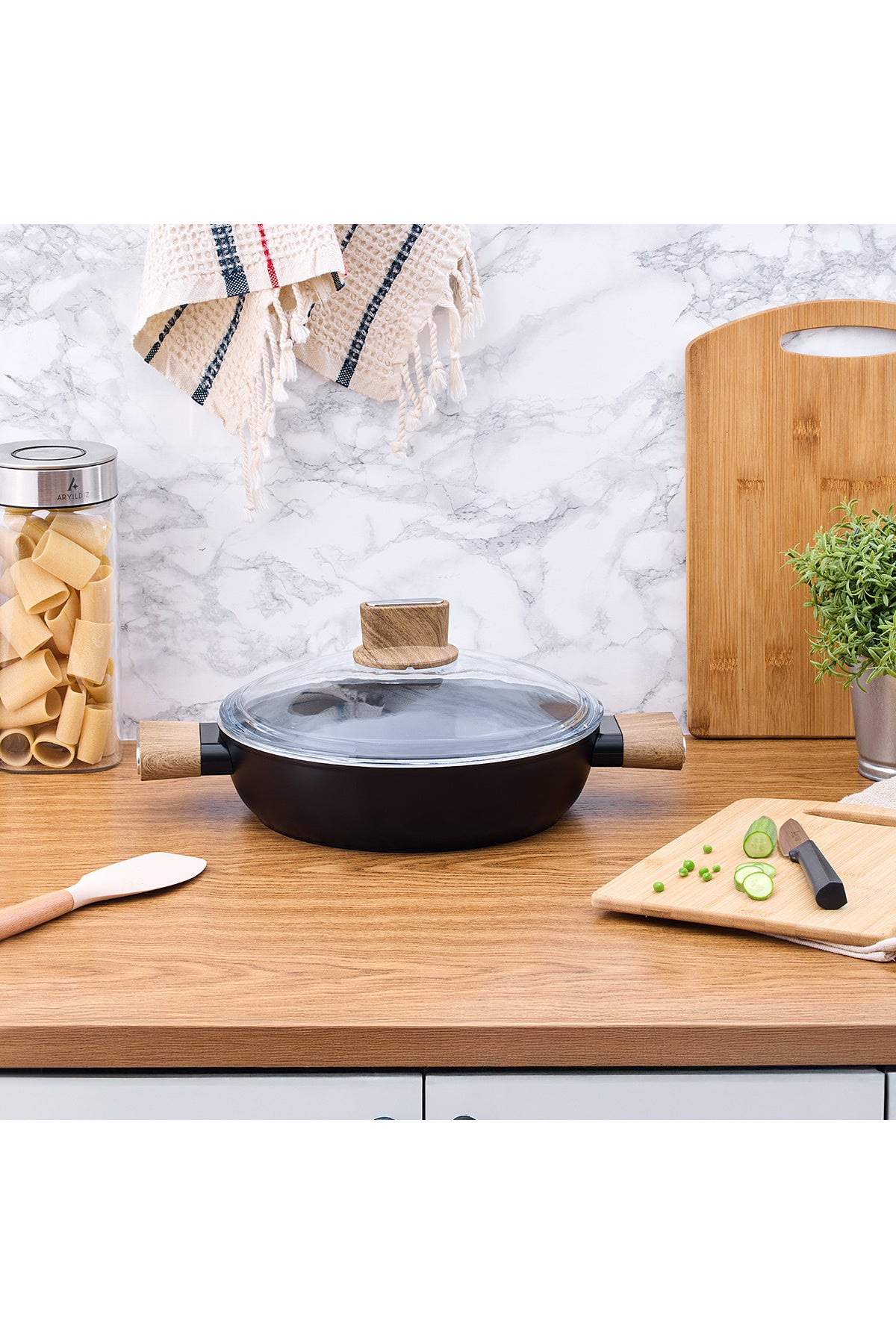 Aryildiz Eco Ceramic Shallow Pot
