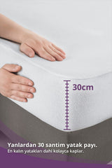 VAVEY Waterproof Fitted Mattress Protector - MALLTURK