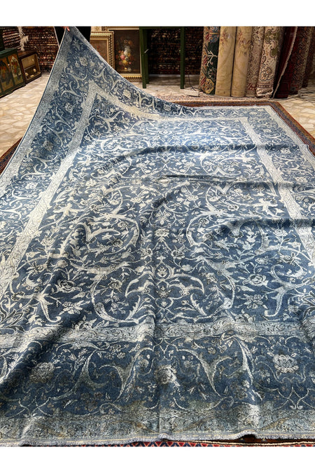 RD RAMAZAN DAG Hand Rug Art Hand-Woven Fine Rug Pera Tughra Silk Weave Kumkapi Design Size 313x219 - MALLTURK