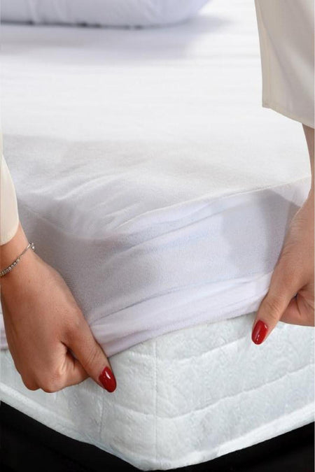 Bebesi Waterproof Cotton Fitted Mattress Protector - MALLTURK