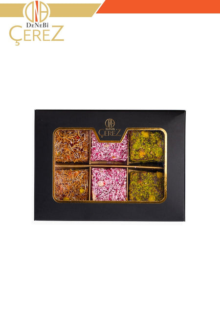 Denebi cerez alti gozlu kutu kral Turkish Delight 90 g - MALLTURK