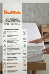 Ozdilek Waterproof Fitted Mattress Protector - MALLTURK