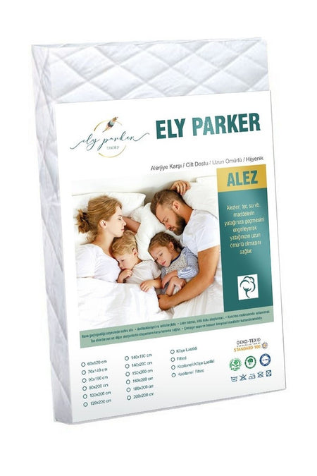 ELY PARKER Waterproof Cotton Quilted Fitted Baby & Kids Mattress Protector - MALLTURK