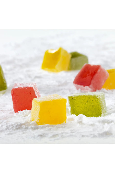Lokum Atolyesi Assorted Fruit Flavored Mini Turkish Delight 500g - MALLTURK