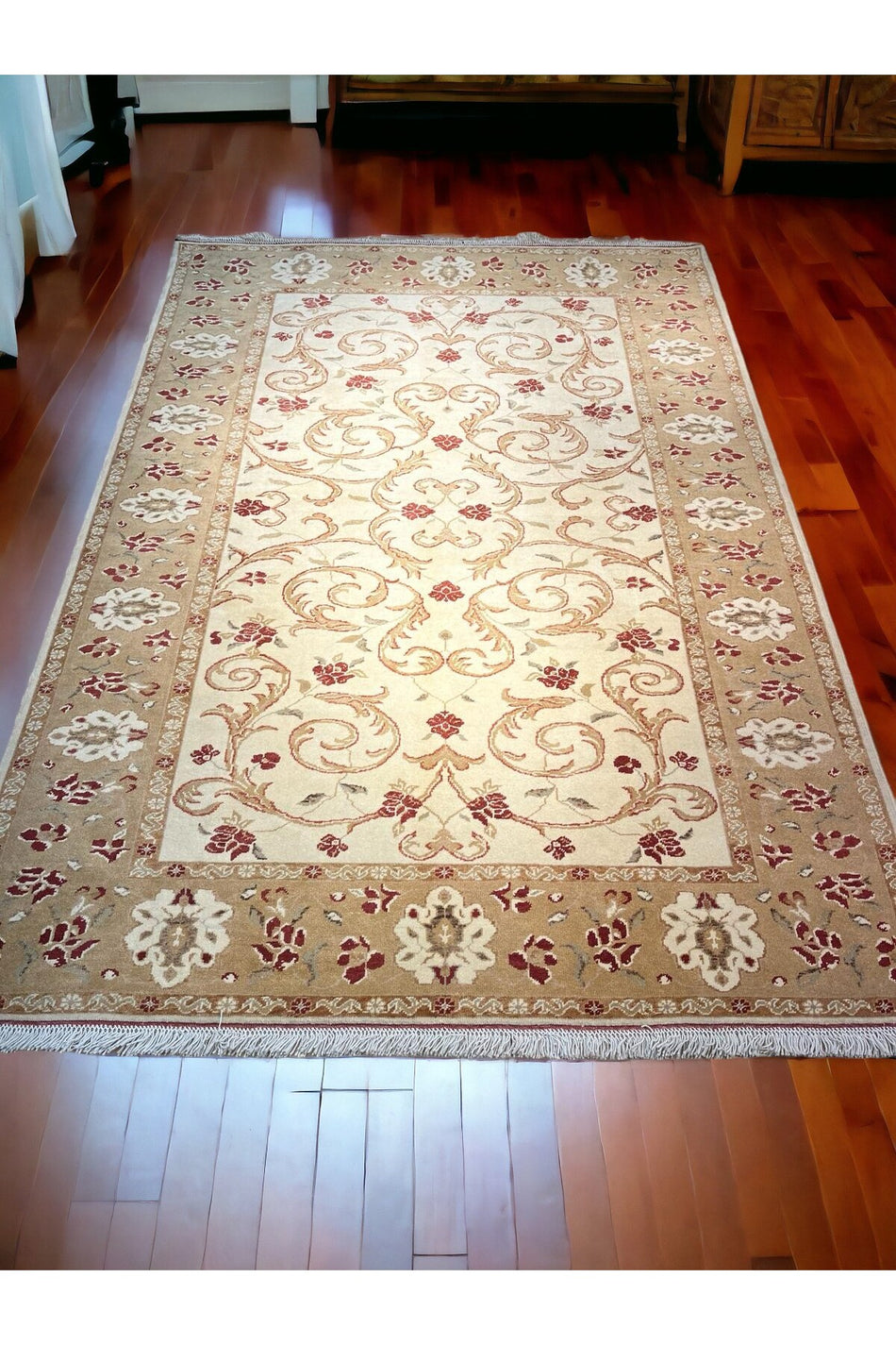 Sirvan Hali, Local Usak Handwoven Carpet - 223x318 - MALLTURK