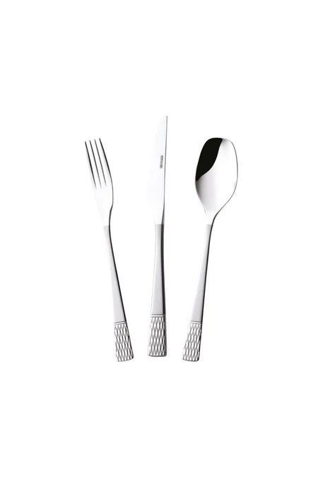 Emsan verona 84 Piece 12 Place Setting Flatware Set deri sandikli - MALLTURK