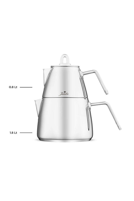 Jumbo Teos induction Base Teapot with Metal Handle - MALLTURK