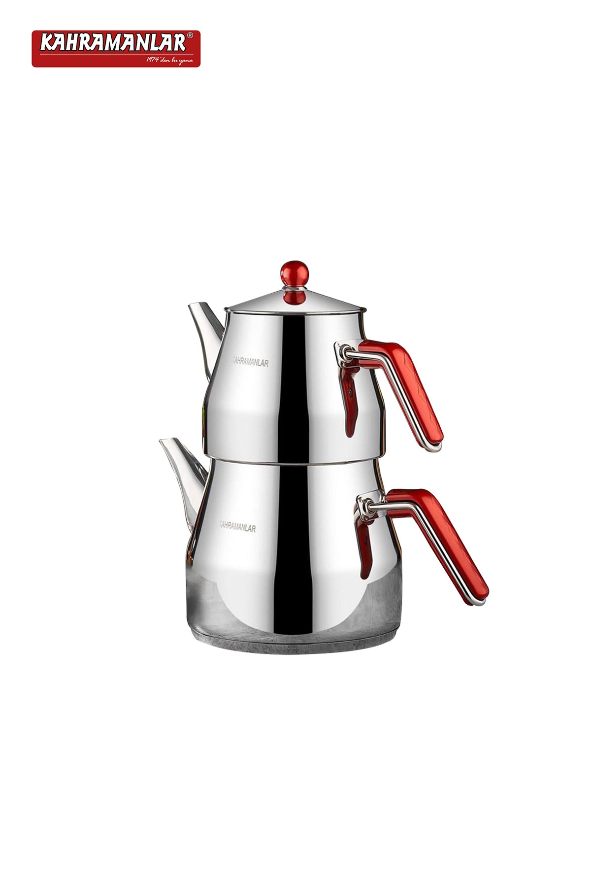 Kahramanlar Prism Medium Size Teapot Set - MALLTURK