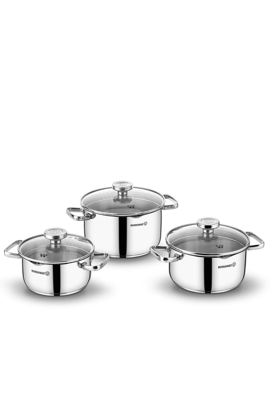 KORKMAZ Aqua Jr. 6 Piece Cookware Set