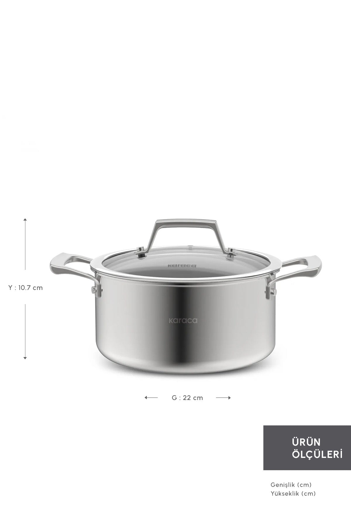 Karaca Plasma 3Ply Pot