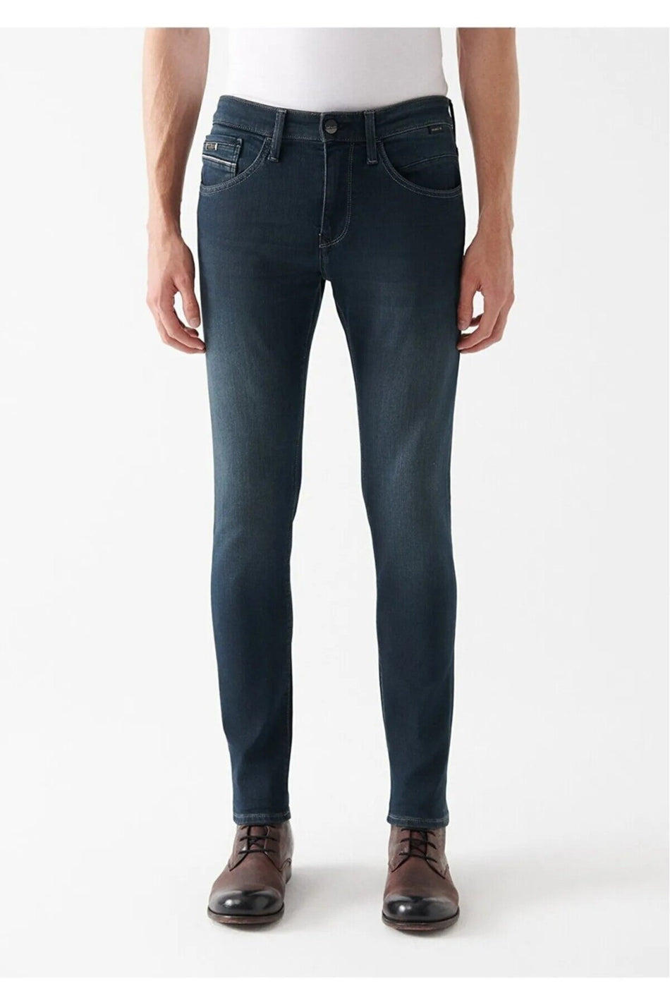Mavi Hunter Mavi Black Shaded ink Mavi Jean Pants - MALLTURK