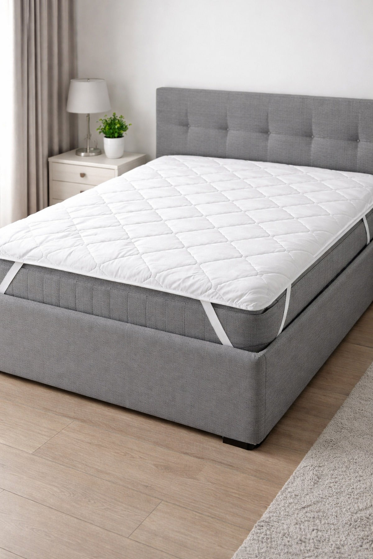 LUNGA VITA Waterproof Cotton Quilted Fitted Mattress Protector - MALLTURK
