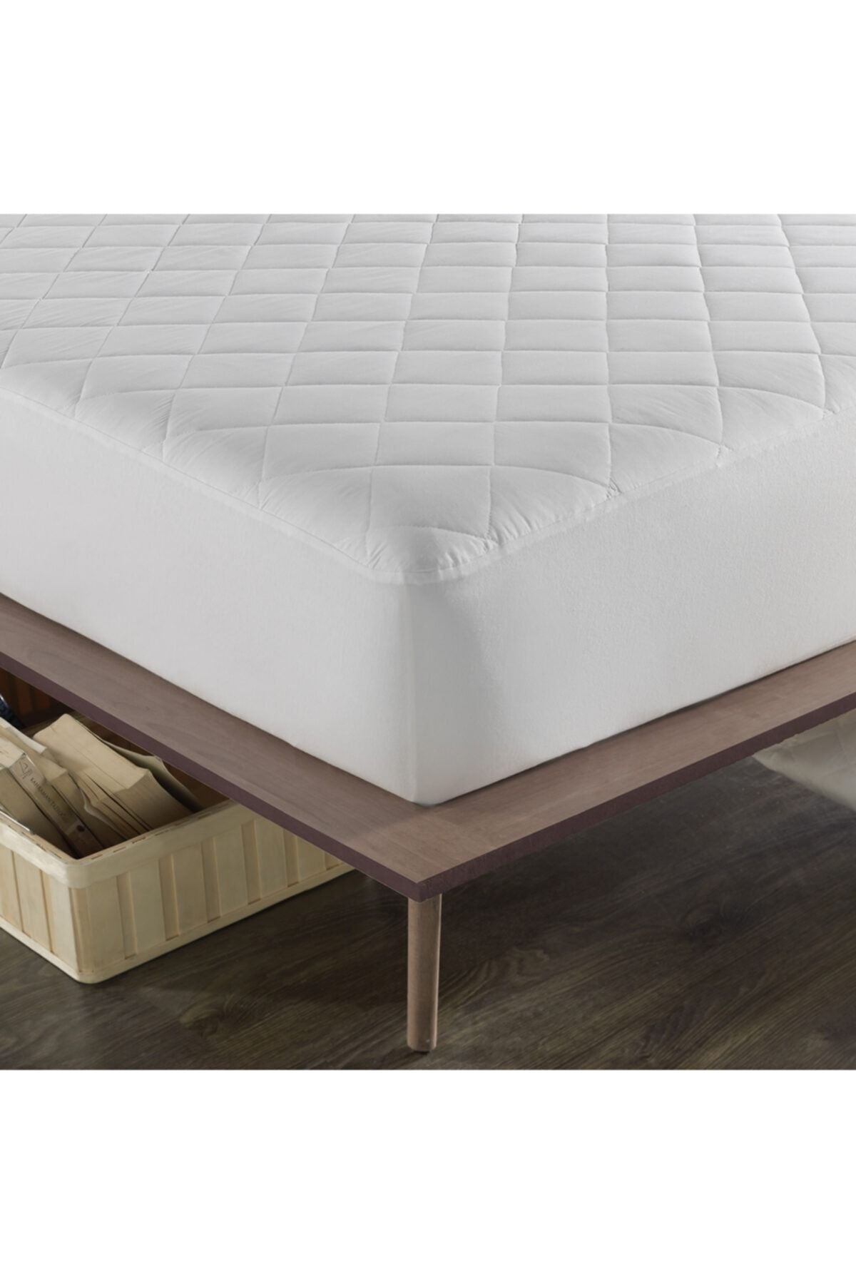Denizli Cotton Quilted Mattress Protector - MALLTURK