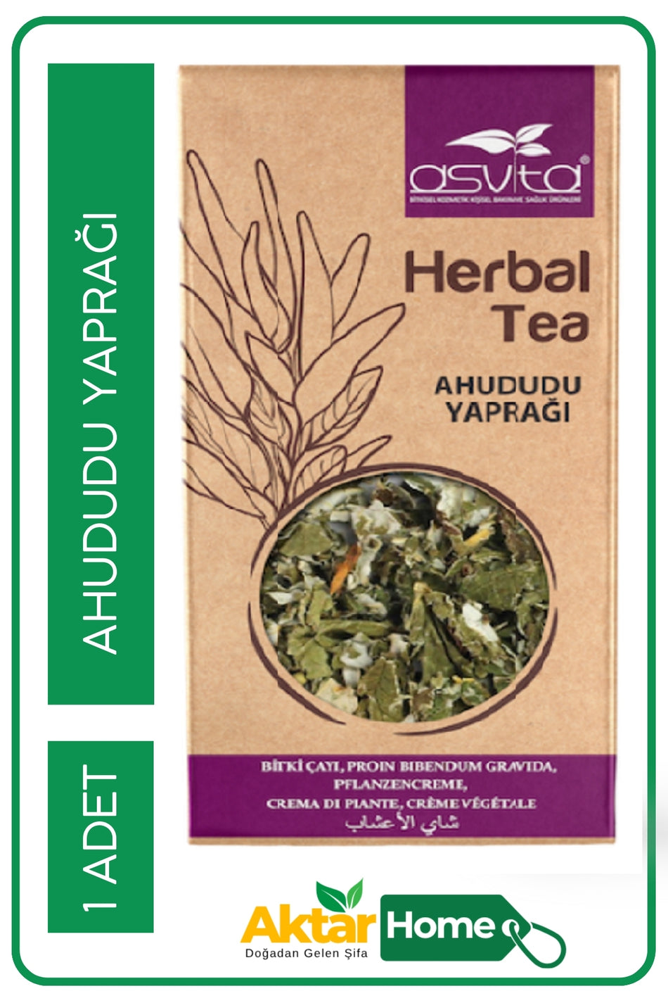ASViTA Asvita Raspberry Leaves 50 gr