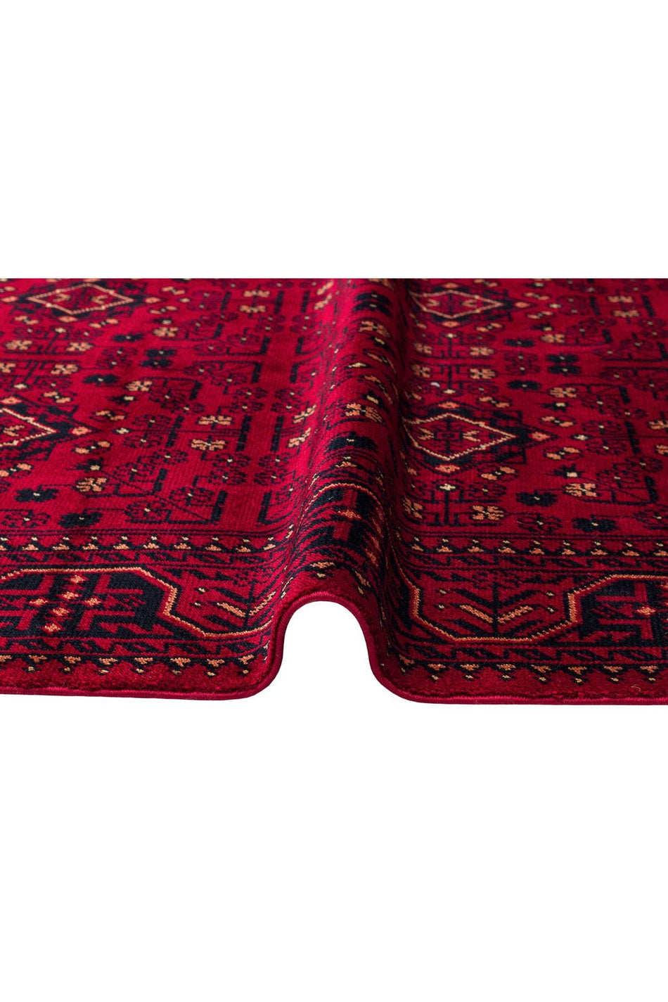 Nesem Hali Boutique EKO Hali NOSTALGIA 960 Red is a special loom rug shaped by the intensive handiwork of women from Usak. - MALLTURK