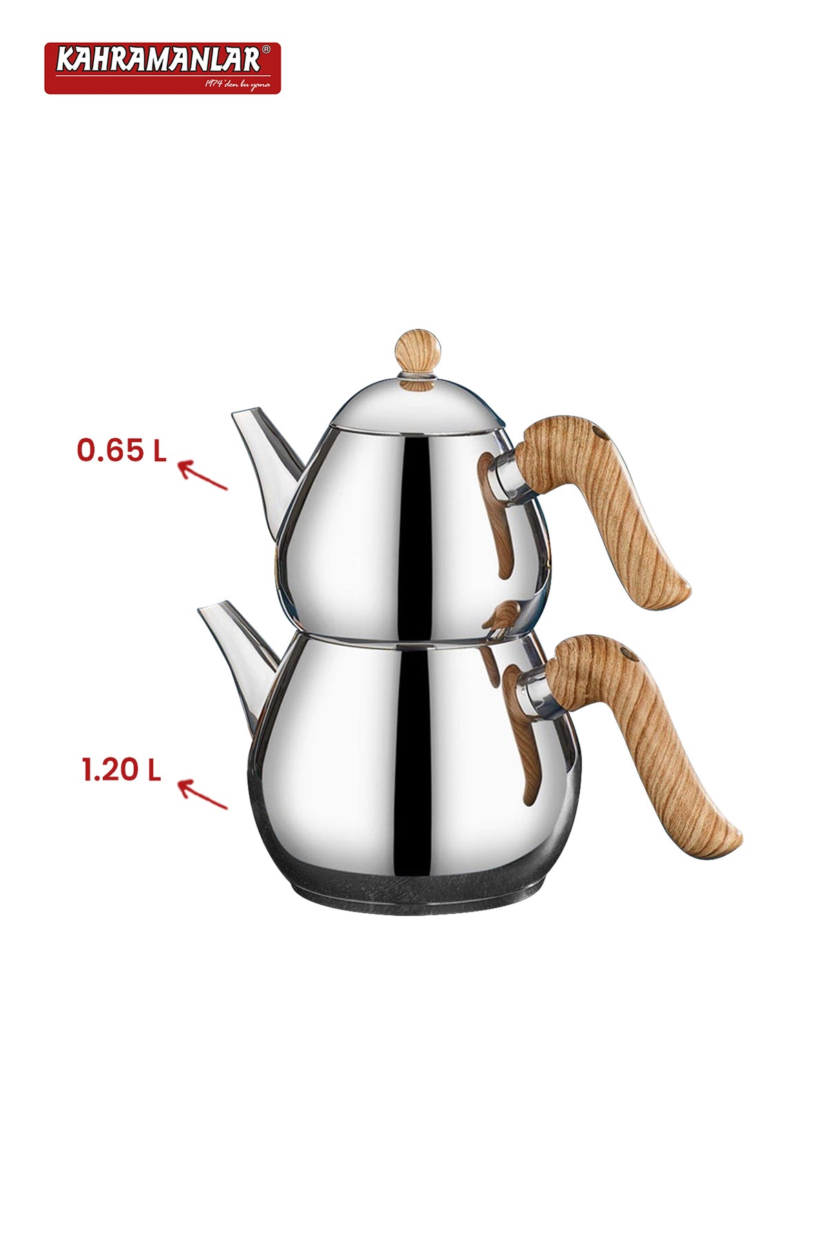 Kahramanlar Drop Mini Teapot Set - MALLTURK