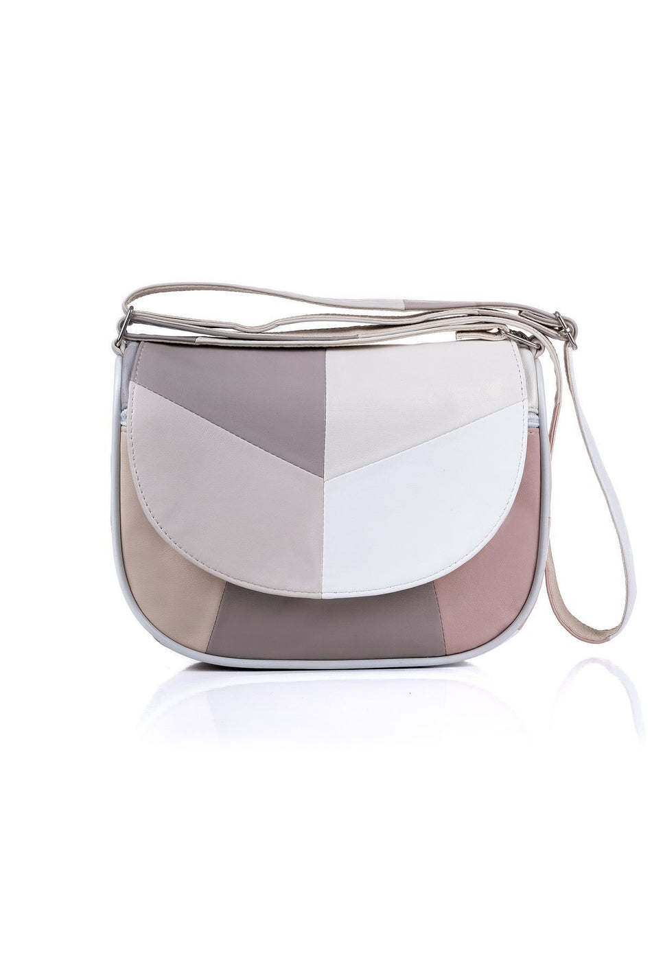 Fubileather Genuine Leather Soft Midi Casual Women's Shoulder Bag