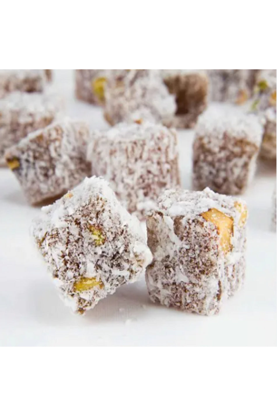 CITIR TEZGAH Double Roasted Peanut Coconut Coated Fresh Turkish Delight 500 g - MALLTURK