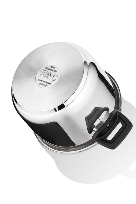 Tac FastCook 2-Piece 4+6 Liter induction Base Pressure Cooker Set - MALLTURK
