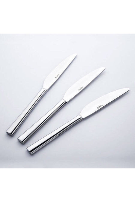 Nehir deniz Plain 84 Piece karton Boxed Flatware Set - MALLTURK