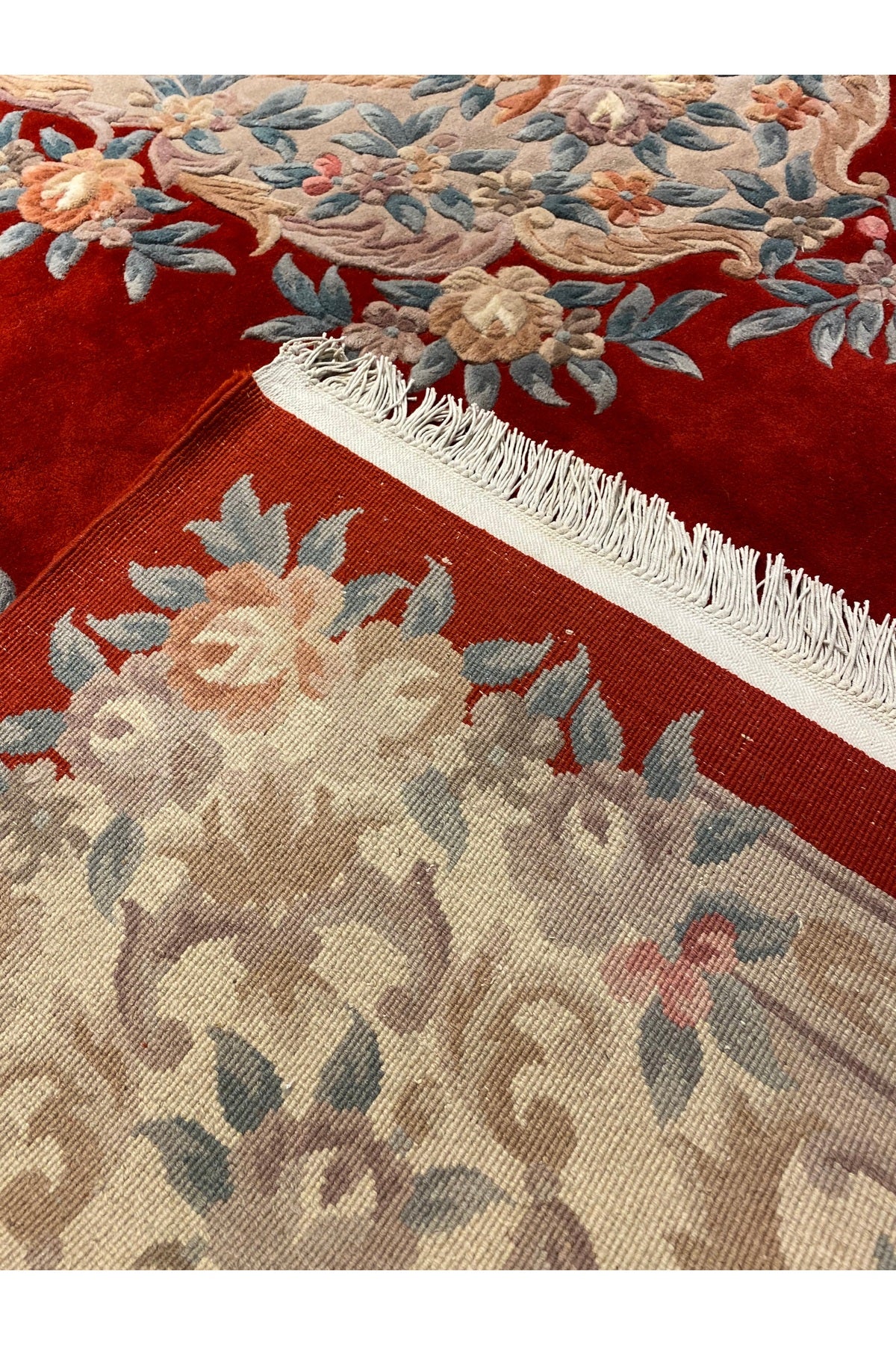 RD RAMAZAN DAG Hand Rug Art Hand-Woven Embossed Chinese Rug Premium Quality Size 370x270 - MALLTURK