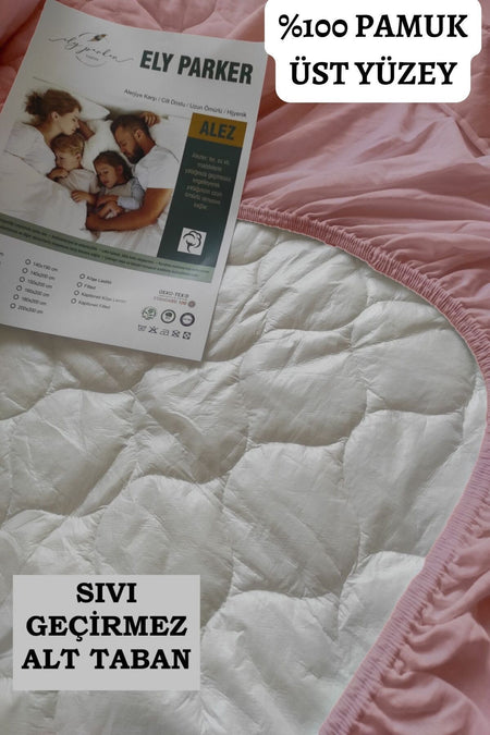 ELY PARKER Waterproof Cotton Quilted Fitted Baby & Kids Mattress Protector - MALLTURK