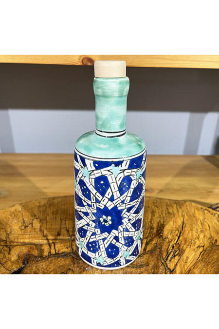 Cini Evi Seljuk Star Patterned Tile Oil Dispenser - MALLTURK