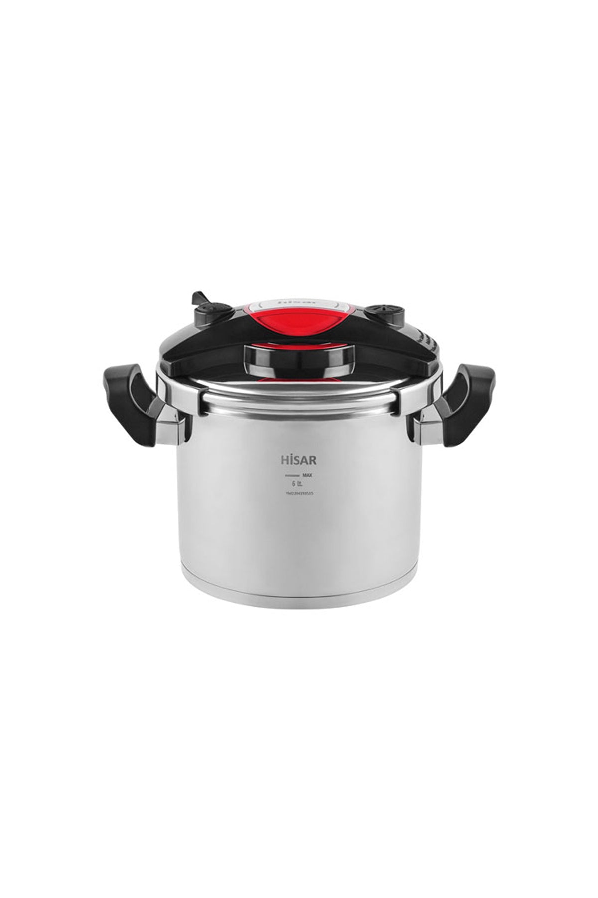 Hisar Monaco Joy induction Base Pressure Cooker 6 Lt. Black - MALLTURK