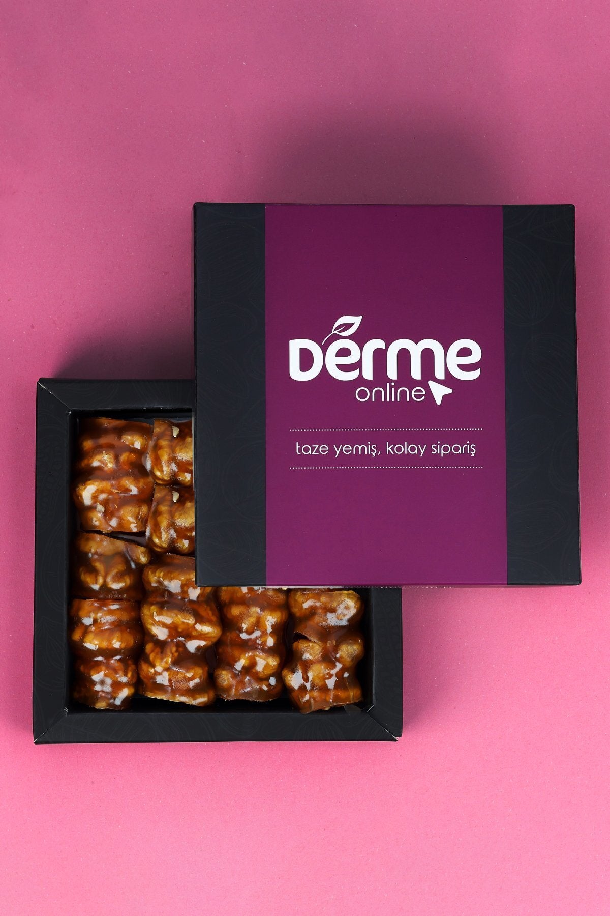 Derme with Grape Molasses Walnut Grape Molasses Confection ekstra kelebek 750 g - MALLTURK