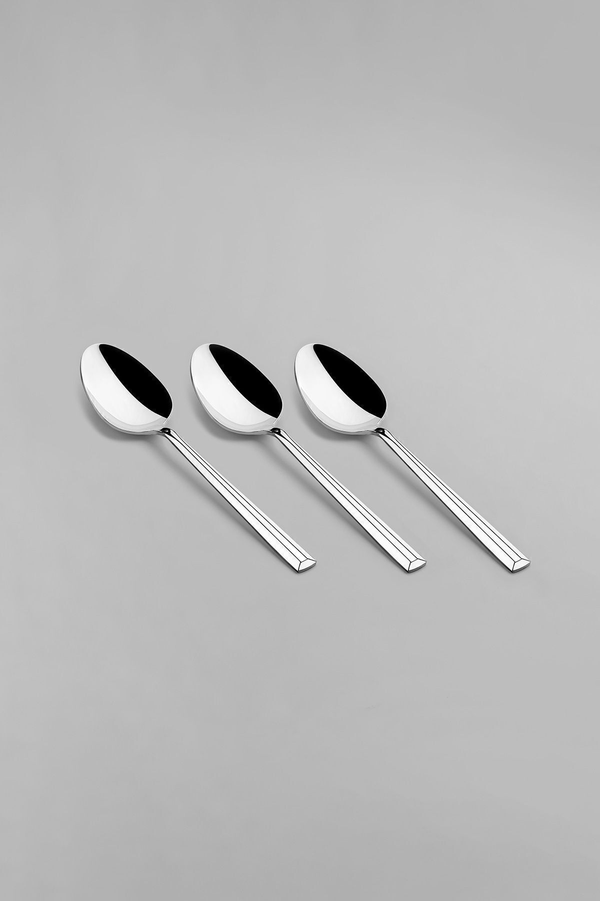 Nehir milano Plain 6 Place Setting 30 Piece Boxed Fork Spoon Set - MALLTURK