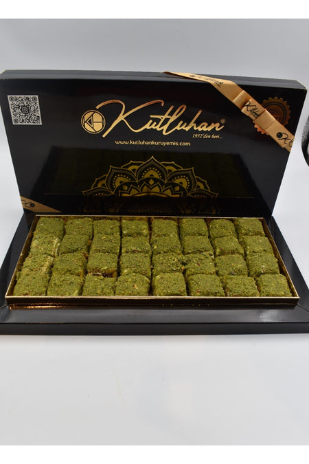 Kutluhan Pistachio Chocolate baklava Turkish Delight 800 g - MALLTURK