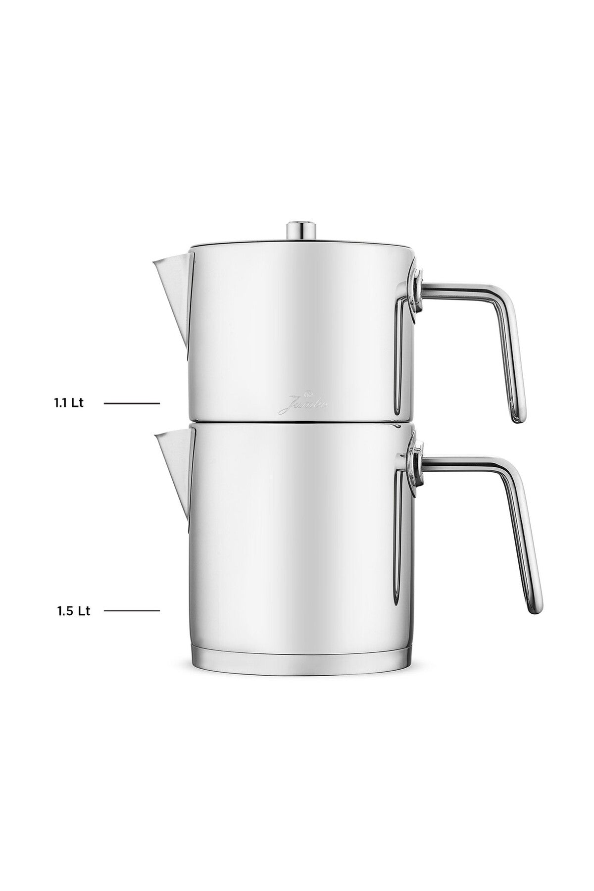 Jumbo Metalix Full Metal induction Base Teapot - MALLTURK