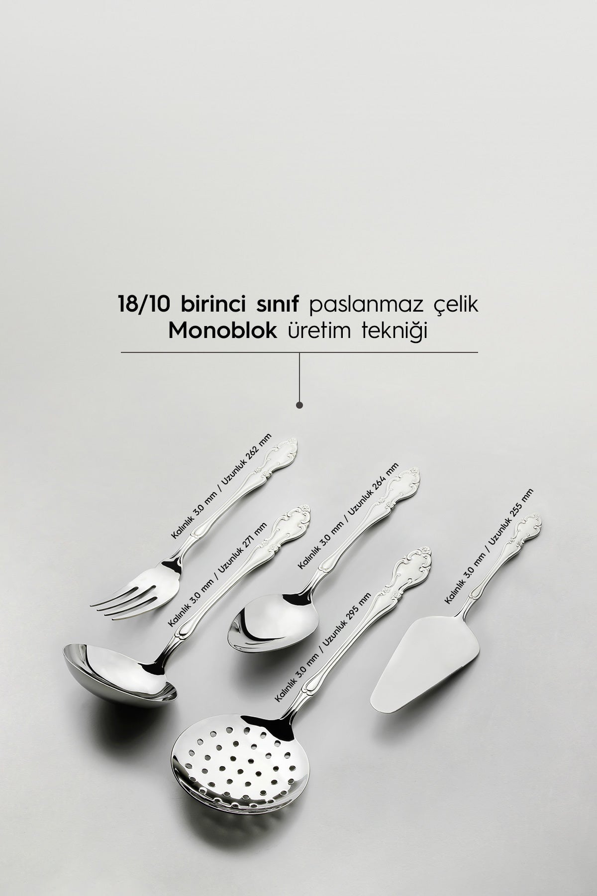 Nehir adriana Satin 89 Piece Boxed Flatware Set - MALLTURK