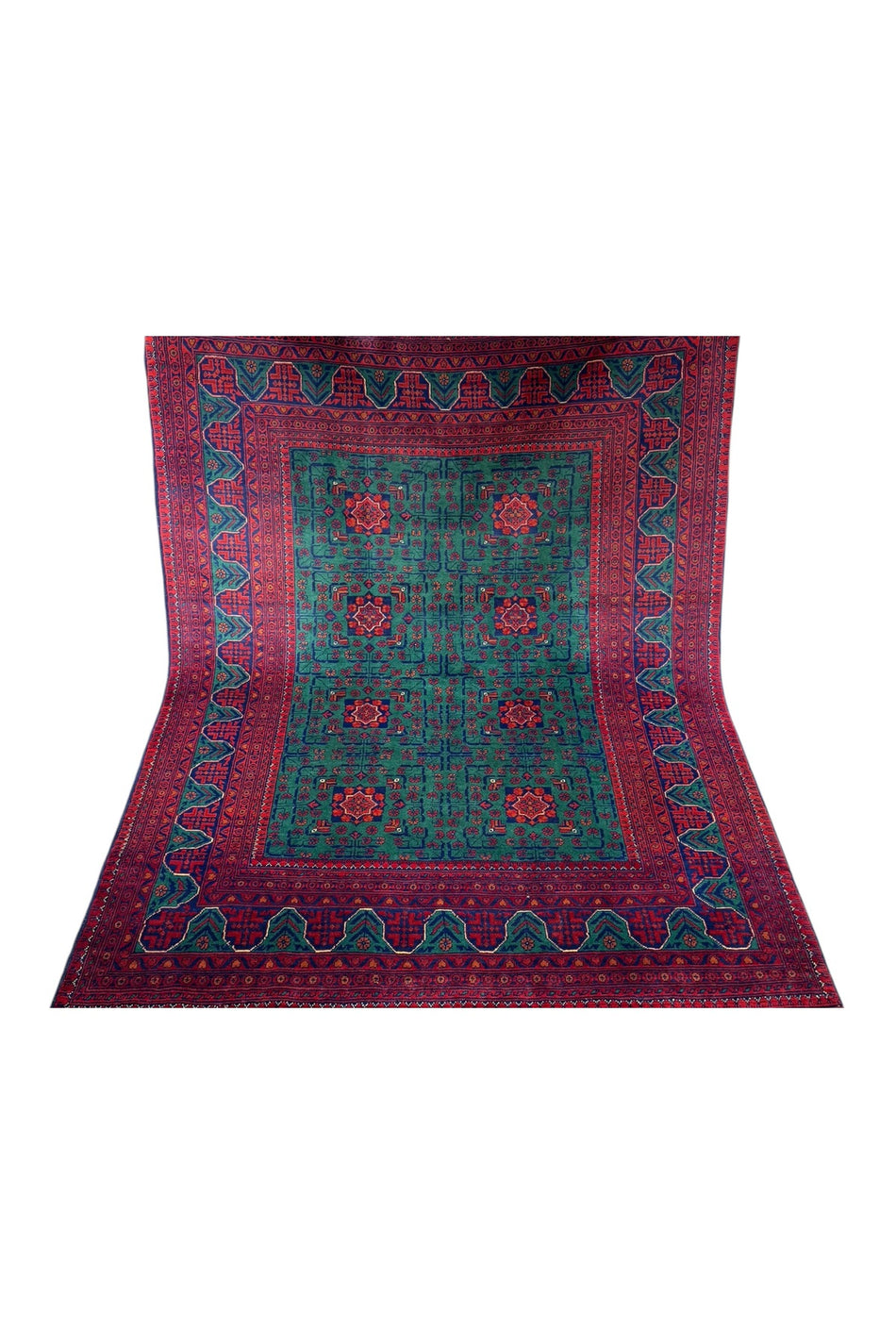 HSD COLLECTION Hand-Woven Afghan BILICIK Rug 3.10 METREKARE 155 x 200