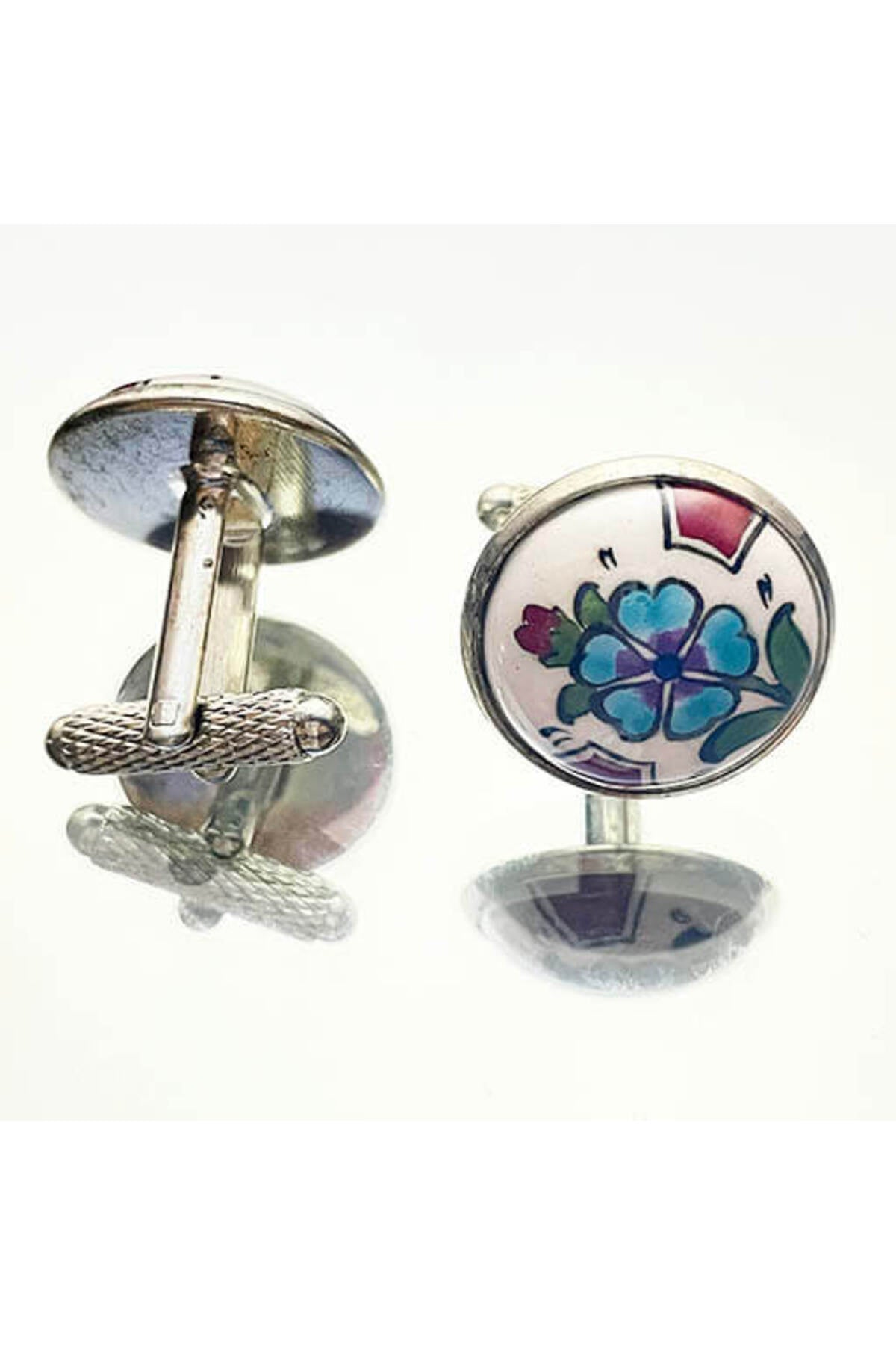 Cini Evi Spring Patterned Cufflinks - MALLTURK
