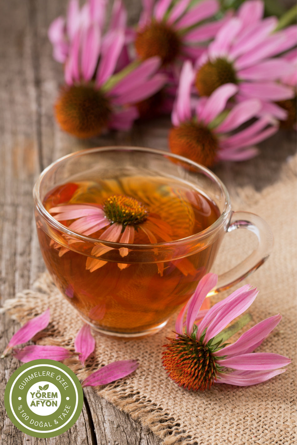 Gulcehre Yorem Afyon Famous Aydin Sun-Dried and Sifted Echinacea | 40gr. - MALLTURK