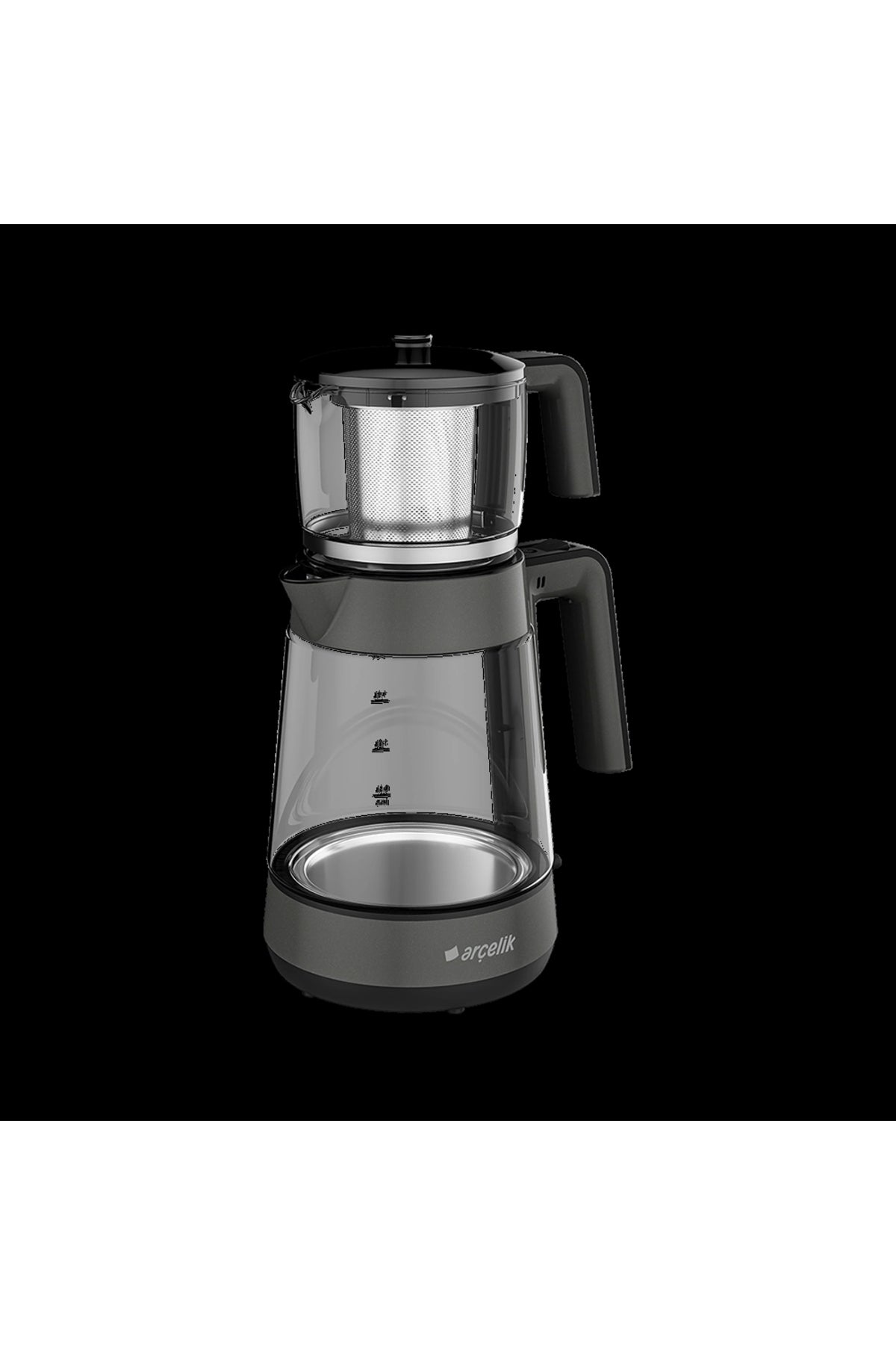 Arcelik CM 6587 G Resital XL 1900 W Glass Tea Maker - MALLTURK