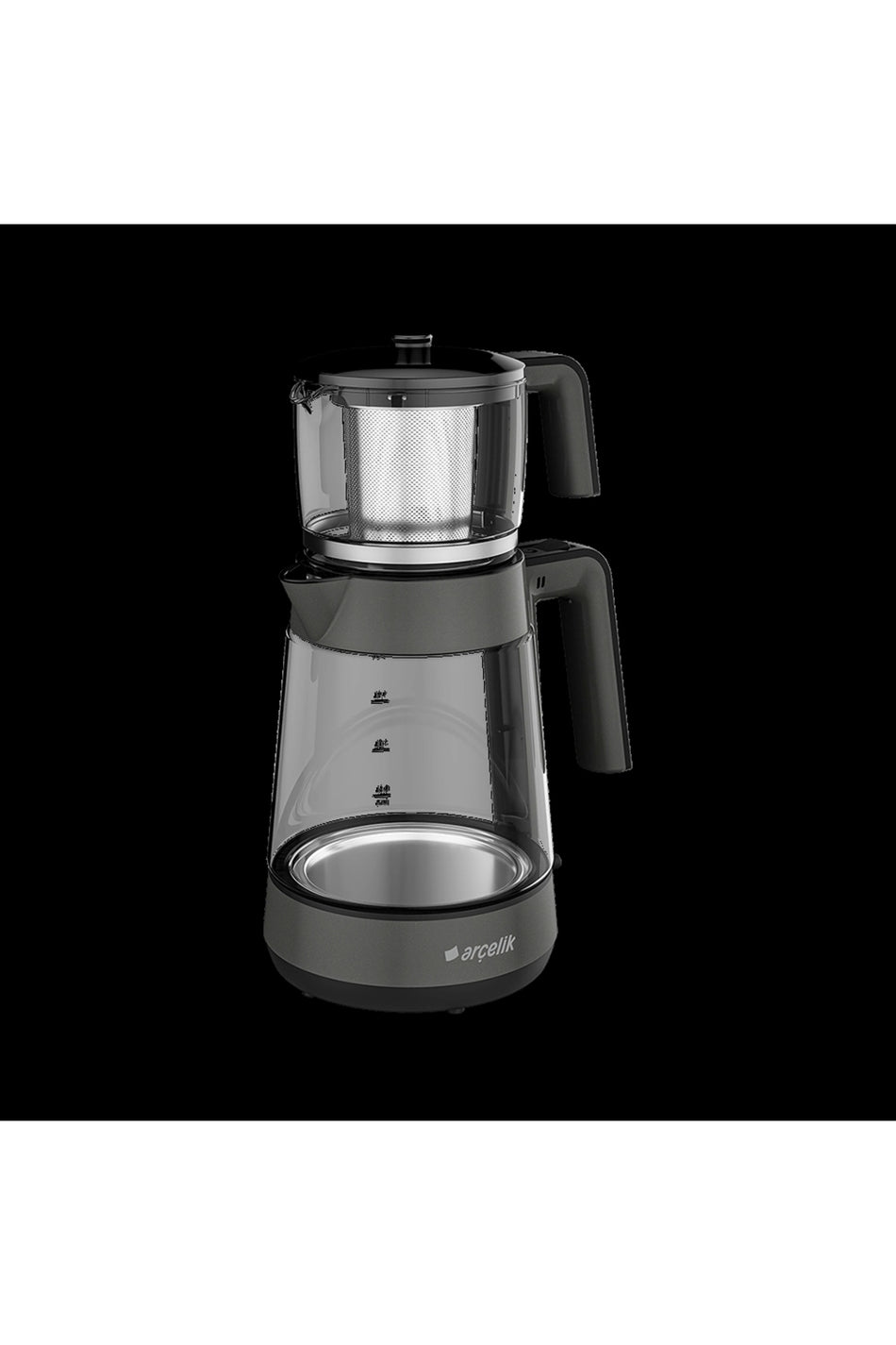 Arcelik CM 6587 G Resital XL 1900 W Glass Tea Maker - MALLTURK