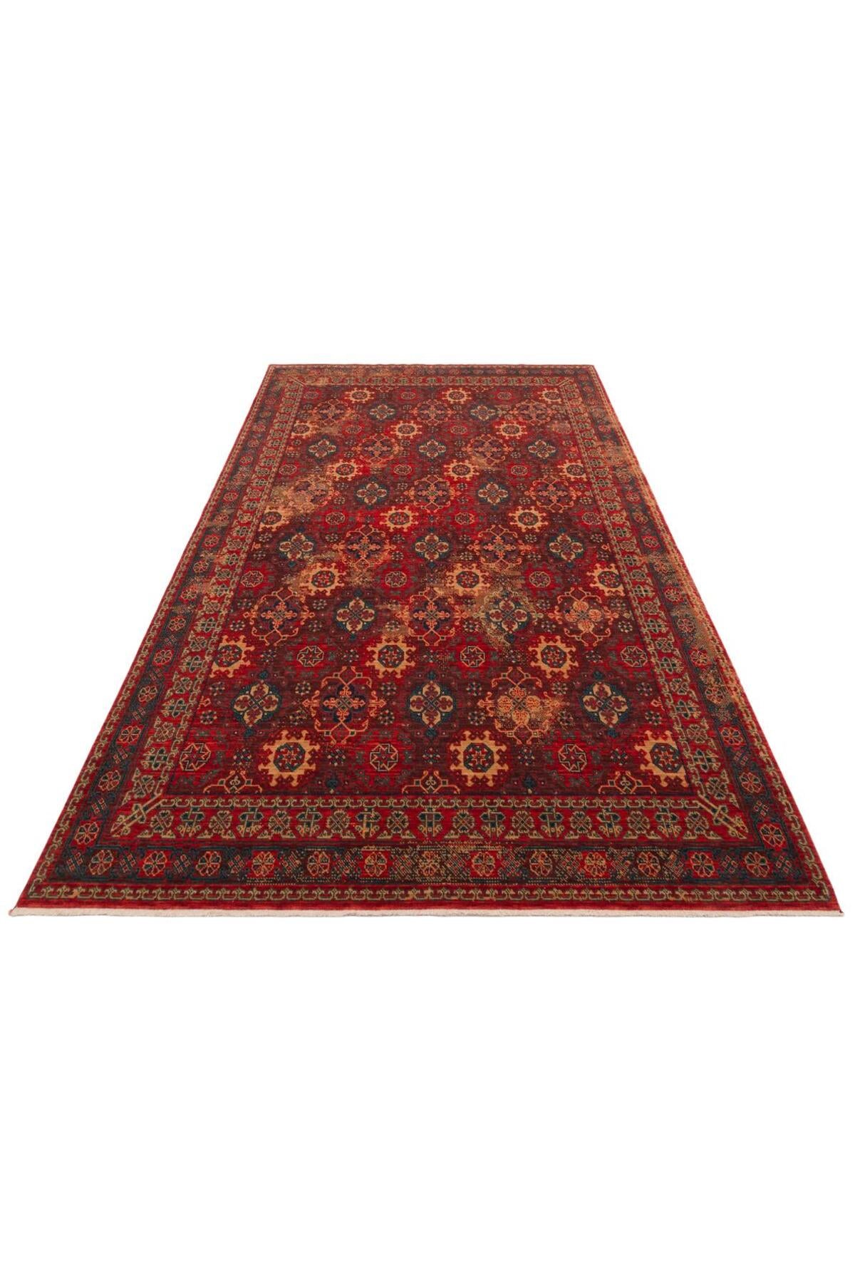 Eko Rug KADIM KDM 06 VIOLET Anatolian Motifs Featuring New Zellanda Wool with Produced Handcrafted High Traditional - MALLTURK