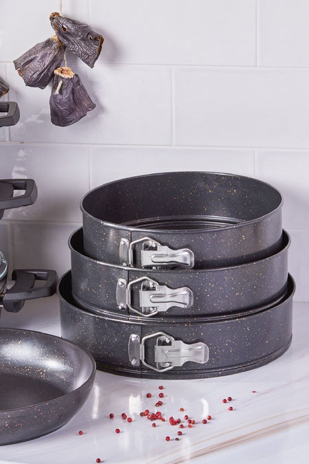 Karaca Biogranit Blackgold 10 Piece Cookware Set