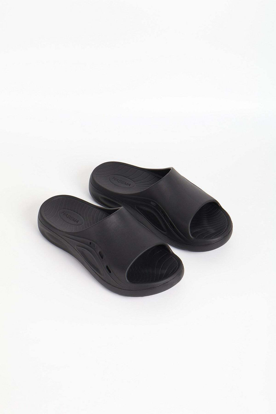 Hasema Women's Black Eva Beach Slippers 23708