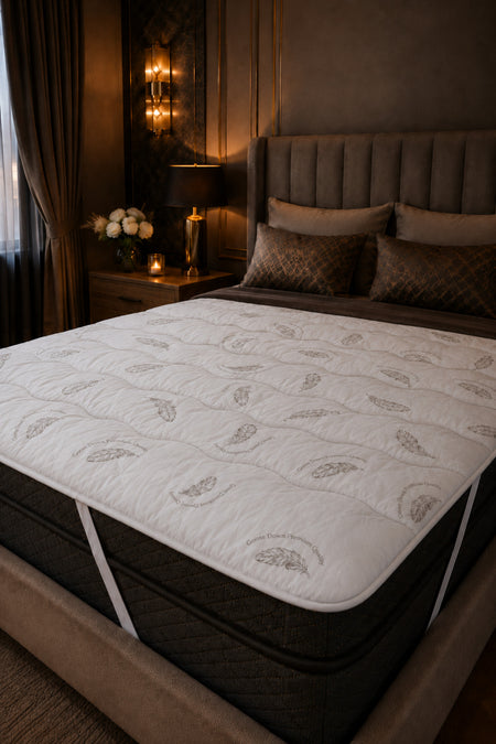 Linnda Home Kaz Tuyu Dolgulu Mattress Pad - MALLTURK