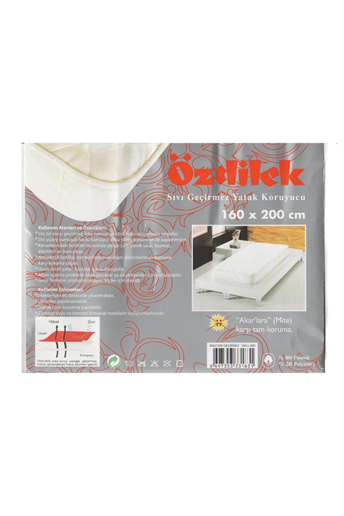 Ozdilek Waterproof Mattress Protector - MALLTURK
