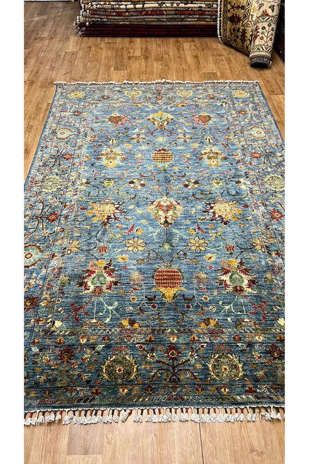 Turkmen Rug Hand-Woven Afghan Rug
