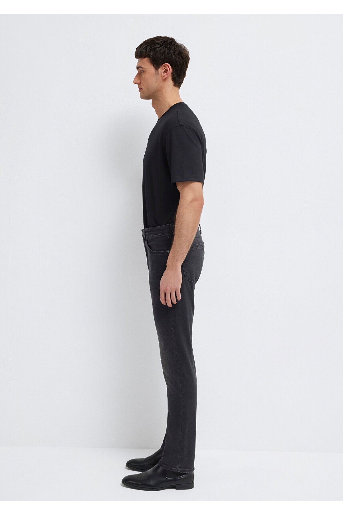 Mavi Marcus Black Anthracite Smoke Jeans 0035133159 - MALLTURK
