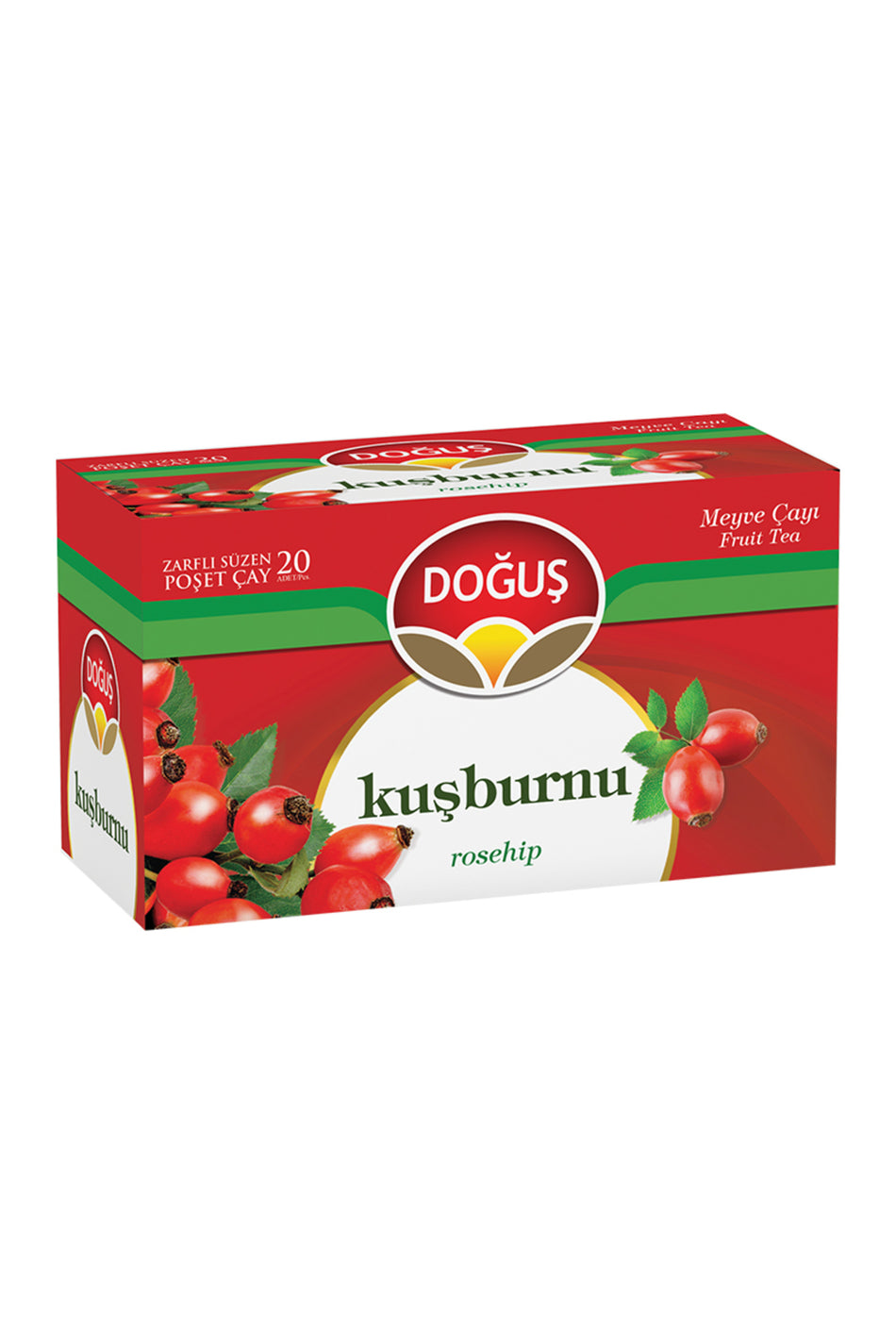 Dogus Rosehip Fruit Tea Filter Tea Bags 20 x 2.5 Gr