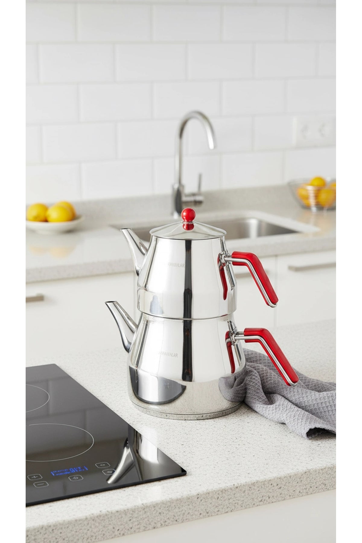 Kahramanlar Prism Mini Teapot Set - MALLTURK