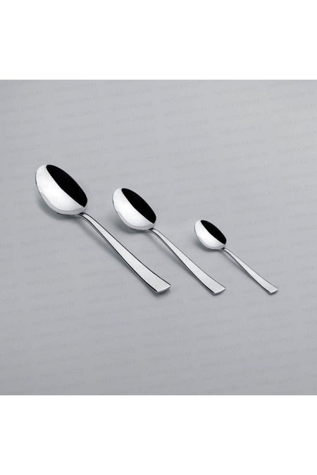 Nehir deniz Plain Model 89 prc Flatware Set Boxed - MALLTURK