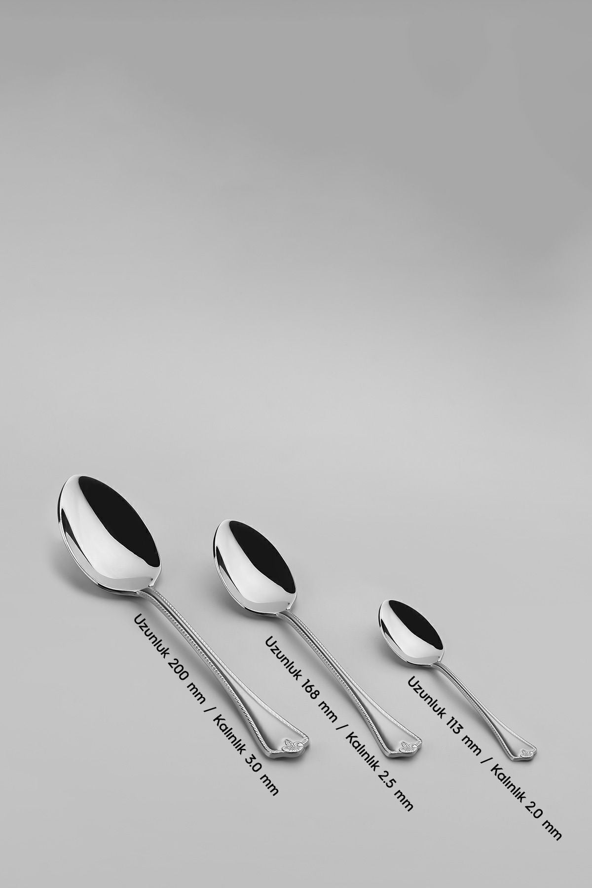 Nehir fulya Satin 12 Place Setting 84 Piece deri Boxed Flatware Set - MALLTURK