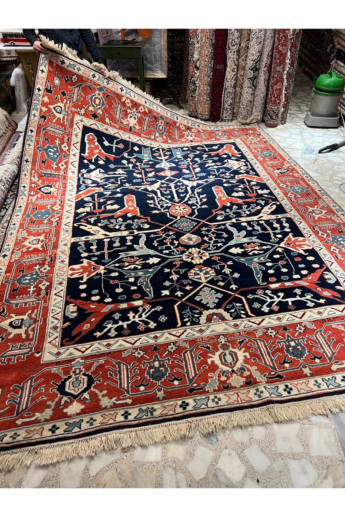 RD RAMAZAN DAG Hand Rug Art Hand-Woven Kula Rug Yune Wool Weave 9m2 - MALLTURK
